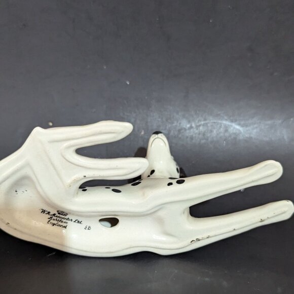 Vintage WR Midwinter Ltd Dalmatian Figurine England Ceramic Dog Statue 6" Long U - Picture 6 of 8